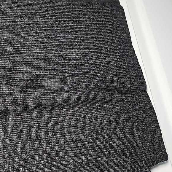 Madewell sz Sm heathered charcoal sweater skirt - Picture 4 of 8